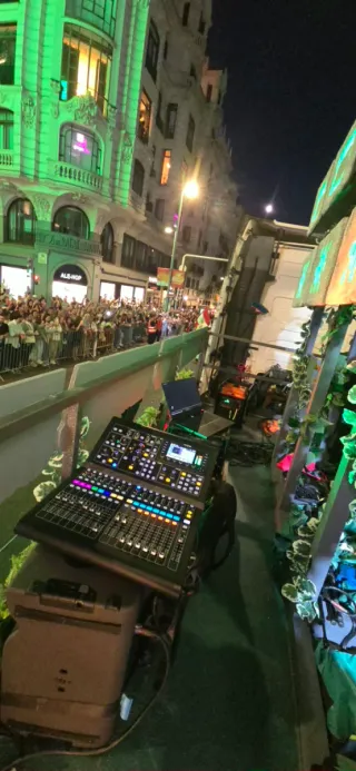 Técnico de sonido freelance profesional