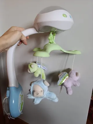 Móvil proyector cuna Fisher Price