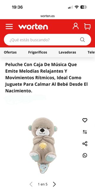 Pack 2 Peluches Nutria Musica (posible individual)