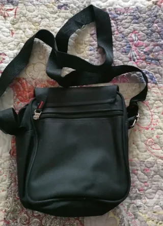 Bolso bandolera Paolo Romano negro