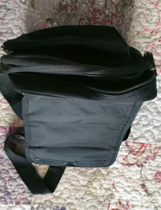 Bolso bandolera Paolo Romano negro