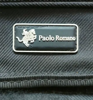 Bolso bandolera Paolo Romano negro