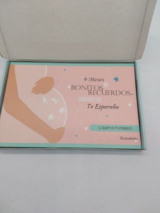 Sinhaklóho Diario/Libro/Agenda del Embarazo Semana a Semana | 9 Meses De Bonitos Recuerdos Mientras Te Esperaba, Álbum Embarazad