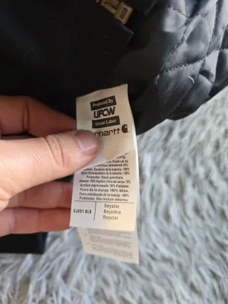 Chaqueta Carhartt Vintage Negra