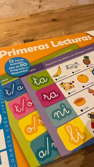 Juego para niños niñas juego mesa aprende a leer