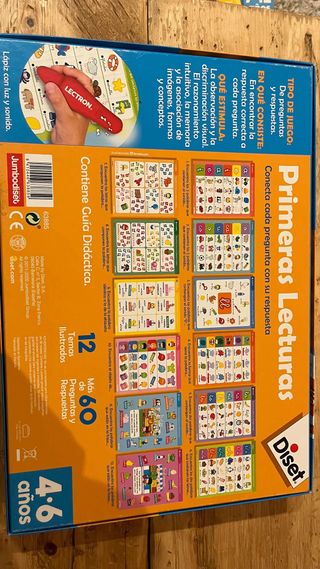 Juego para niños niñas juego mesa aprende a leer