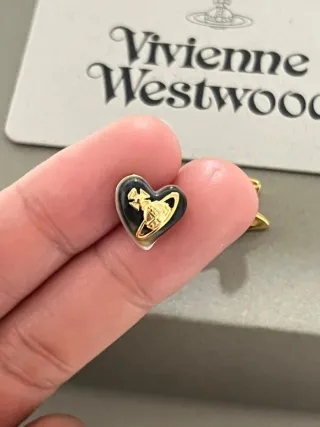 Pendientes Vivienne Westwood Corazón y Orb