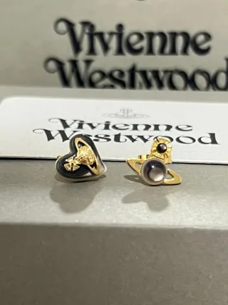 Pendientes Vivienne Westwood Corazón y Orb