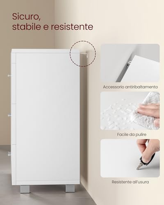 Mobile Sottolavabo per Bagno, Mobiletto da Bagno,