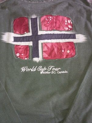 Polo de manga larga Napapijri Vintage con bordados