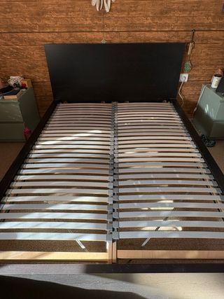 Somier doble de madera