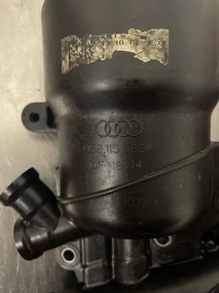 Alloggio porta filtro olio Audi porsche 059115389