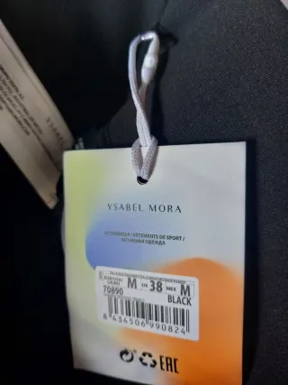 Leggings térmicos Ysabel Mora M sin estrenar