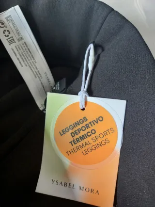 Leggings térmicos Ysabel Mora M sin estrenar