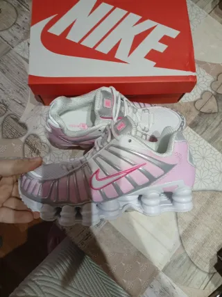 Zapatillas Nike Shox Mujer Rosa/Blanco