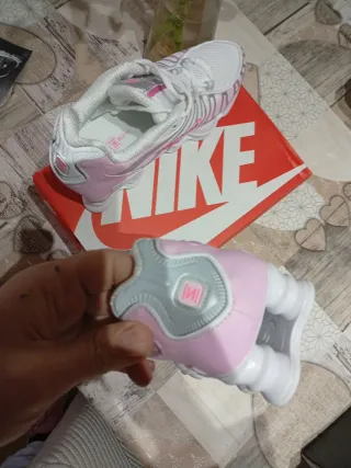 Zapatillas Nike Shox Mujer Rosa/Blanco