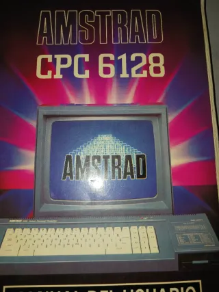 Amstrad CPC 6128 Completo con Joystick