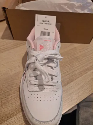 Zapatillas Reebok Blancas y Rosas