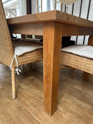 Mesa de comedor de madera ikea