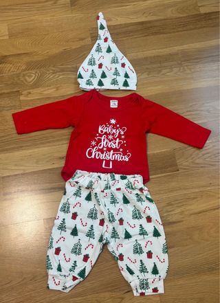 Conjunto Navidad Bebé 1-3 Meses