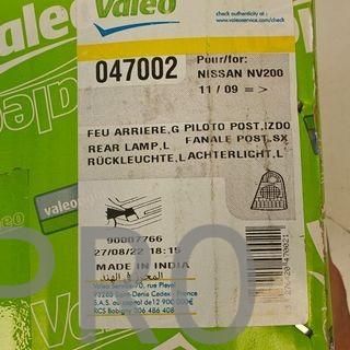 PILOTO TRASERO IZQUIERDO NISSAN NV200 NUEVO 047002