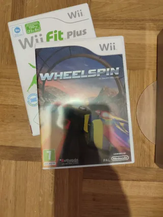 Consola Wii + Mando + Volante + Juego