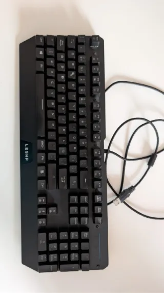 Teclado Mecánico LESHP Negro
