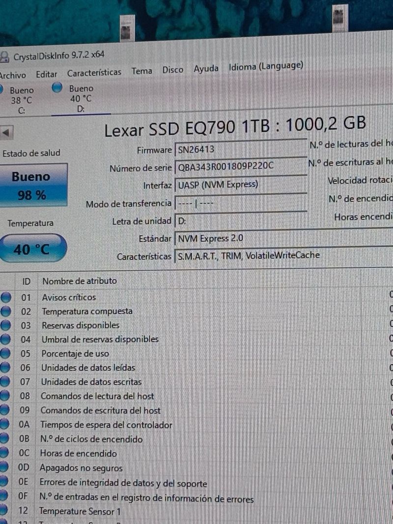 Lexar NVMe SSD 1TB PCIe Gen4x4 para joel afbeelding 2
