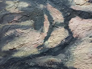 Dipinto su tavola di legno