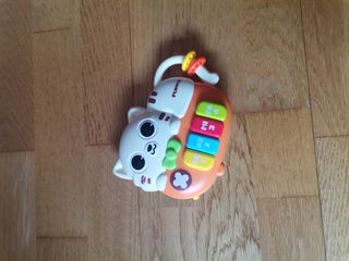 Piano Gatito Interactivo Juguete Musical