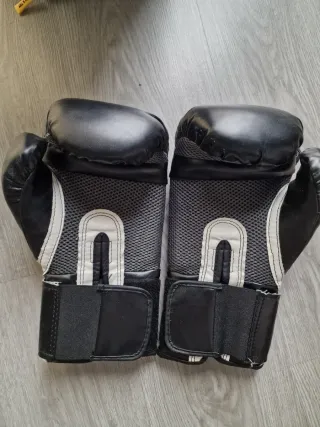 Guantes Boxeo Everlast 10 oz + Vendas.