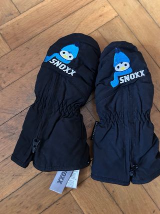 Conjunto esquí niña gris y blanco