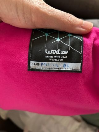 Conjunto esquí niña gris y blanco