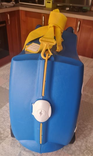 Trunki Valigia Cavalcabile Police Car Blu