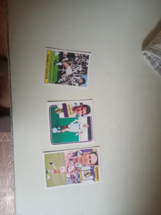 Cromos de fútbol antiguos Facsímiles