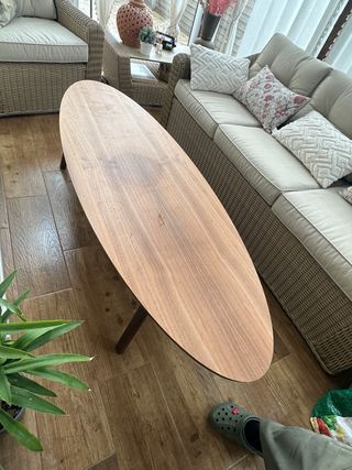 Mesa baja de comedor madera