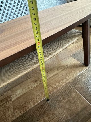 Mesa baja de comedor madera