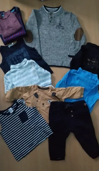 Traje formal de niño+camisa +lote ropa