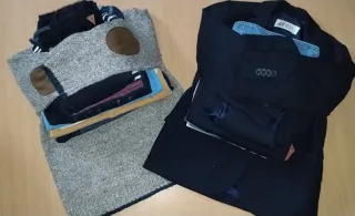 Traje formal de niño+camisa +lote ropa