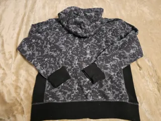 Felpa US ARMY Tg. M con zip e cappuccio