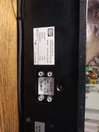 Pletina Cassette Vintage A.R. Systems Sitges COC35