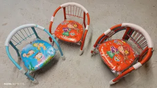 Seggioline per bambini colorate