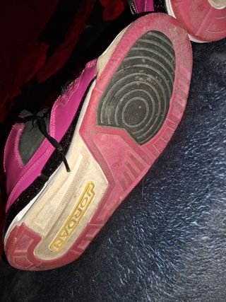 Scarpe Jordan nere e fucsia 37/38