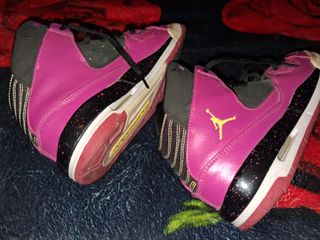 Scarpe Jordan nere e fucsia 37/38