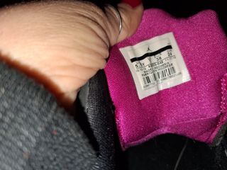 Scarpe Jordan nere e fucsia 37/38