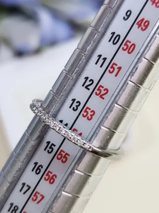 Anillos Compromiso Plata y Cristales Swarovski