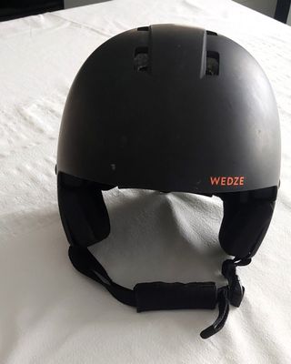 Casco Esquí Wed'ze Piste 500 Negro Talla S 53-56cm