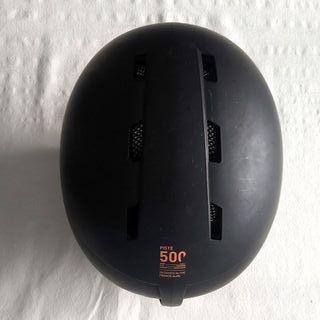 Casco Esquí Wed'ze Piste 500 Negro Talla S 53-56cm
