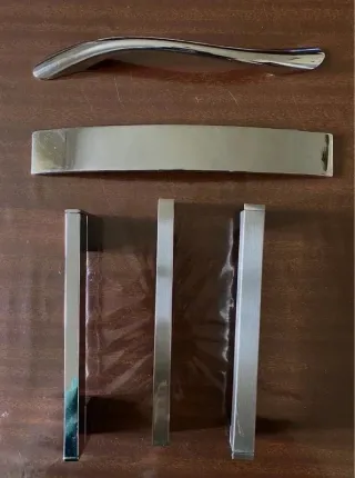 Set maniglie acciaio per mobili-cucine-armadi