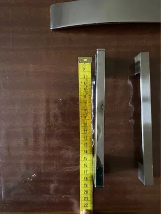 Set maniglie acciaio per mobili-cucine-armadi